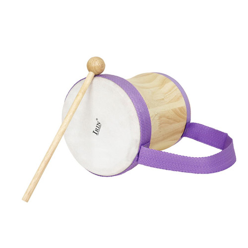 Percussion Music Drum Toys Education Musical Instrument Early Educational Instruments Toy Hand Drum Instrument Toddler Drum Kids Toys Snare Drum Baby Purple Sheepskin Drum Wooden
