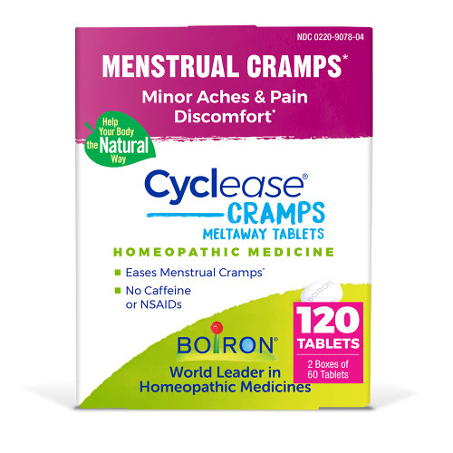 Boiron Cyclease Cramp Twin Pack, 120 Tablets Count