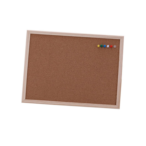 NUOBESTY 2pcs Frame Hanging Board Bulletin Boards Cork Notice Board Framed Cork Board Cork Bulletin Board Cork Boards for Walls Hanging Bulletin Board Photo Board Bamboo with Box