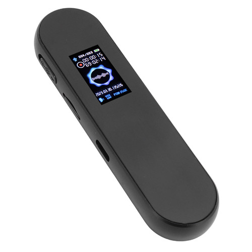 Digital Voice Recorder, Voice Activated Tape Recorder with Playback, Digital Audio Recorder Dictaphone Recording Device for Lectures Meetings Interviews (8GB Memory)