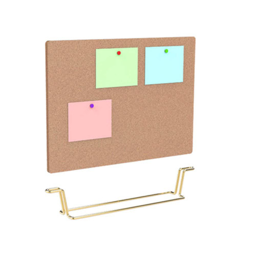 Notice Board Notice Message pin Board Cork Message Board pin Board for Wall Linen Bulletin Board Vision Board Desktop Board memo pin Board Office Household Wooden Small whiteboard
