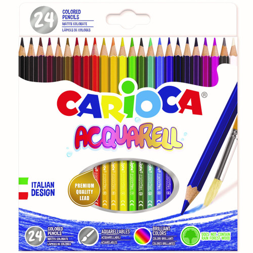 Carioca Universal CF24 Watercolour Crayons