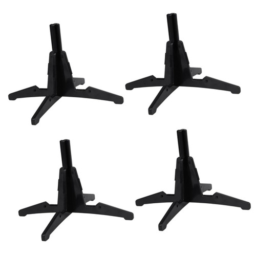 ERINGOGO 4pcs 4 Musical Instrument Stand Clarinet Support Stand Alto Sax Stand Clarinet Instrument Accessories Oboe Stand Flute Accessories Compact Clarinet Stand Portable Floor Stand Abs