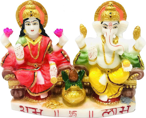 Laxmi Ganesha Statue Lakshmi Ganesha Idol Laxmi Ganesh Murti Idol Marble Sculpture ganpati Ji Murti for Diwali Deepawali Pooja puja Deewali. Indian Gift Items Housewarming Size- Height- 4 inch Laxmi Ganesha Statue Lakshmi Ganesha Idol Laxmi Ganesh Murti Idol Marble Sculpture ganpati Ji Murti for Diwali Deepawali Pooja puja Deewali. Indian Gift Items Housewarming Size- Height- 4 inch