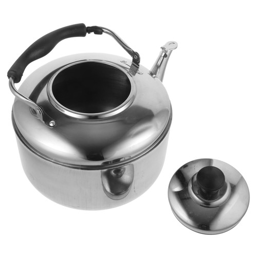 FUNOMOCYA Stainless Steel Kettle Sounding Kettle Hot Water Kettle Whistling Water Kettle Stovetop Water Kettle Tea Pots for Stove Top Teapots Tea Kettle Stovetop Gas Stove High Capacity