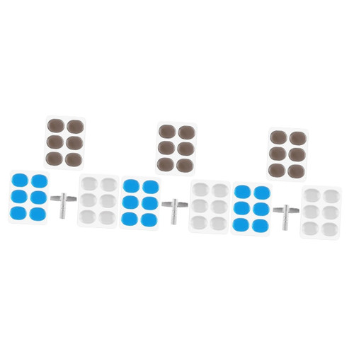 ibasenice 3 Sets Drum Silencer Pad Drum Silicone Dampeners Drum Muffling Pads Soft Drum Dampener Drum Mute Dampener Mute Cushions for Drum Moon Gel Pad for Drums Silica Gel Drum Kit Moisten