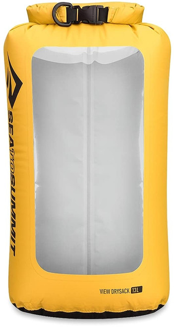 Sea to Summit View Dry Sack, See-Thru Dry Bag, 13 Liter, Yellow
