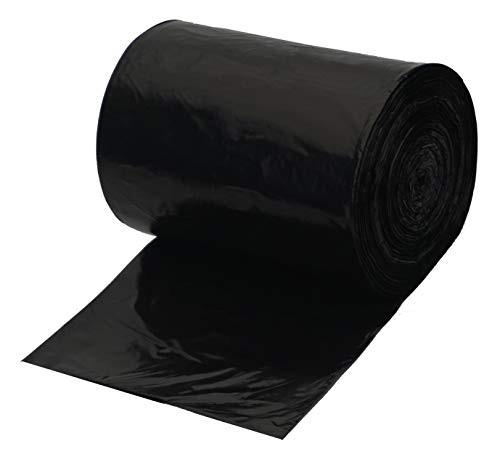 Black Trash Bag,Gereen 8 Gallon Extra Strong Tall Kitchen Trash Bag Garbage Bag Trash Can Liner (8 Gallon(100 Count), Black)