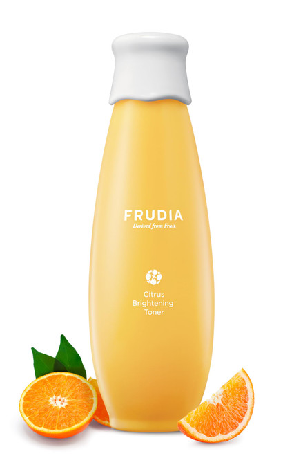 FRUDIA WELCOS Citrus Brightening Toner for Face Skin Care | Vitamin C Toner for Dry Skin Korean Skin Care Toner | Facial Toner for Aging Skin Lightening Toner for Face Moisturizer (6.59 Fl oz)