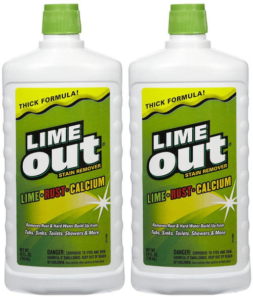 Lime Out Lime, Rust & Calcium Stain Remover, 24 oz-2 pk