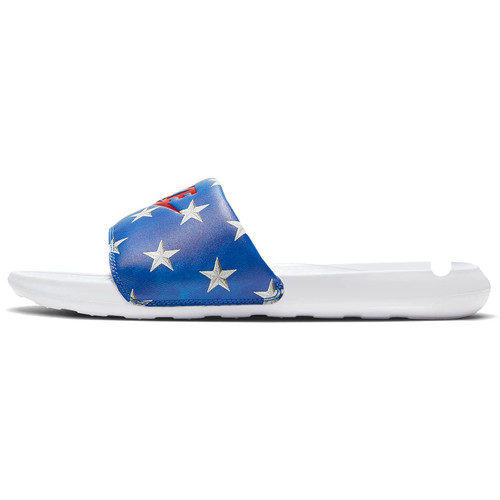 Nike Victori One CN9678-402 Mens Slide Shoes (Game Royal/University RED)