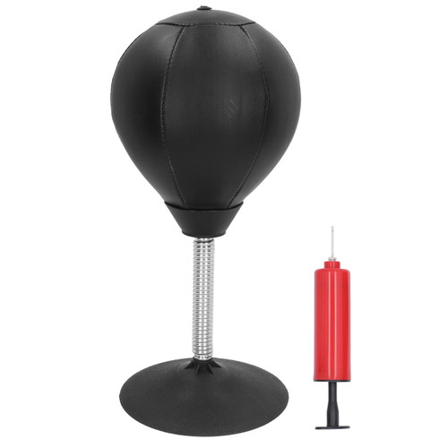 Desktop Punching Bag,Stress Buster Desktop Punching Bag Standing Desk Table Boxing Punch Ball Toy with Suction Cup