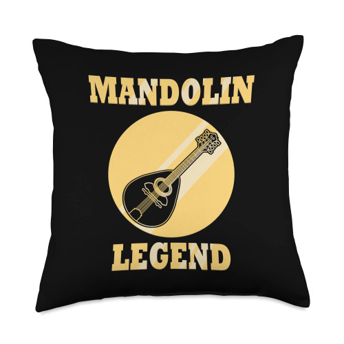 Mandolin Player Musician Music Notes Folk Music Musician Mandolin Player Bluegrass Throw Pillow, 18x18, Multicolor Mandolin Player Musician Music Notes Folk Music Musician Mandolin Player Bluegrass Throw Pillow, 18x18, Multicolor