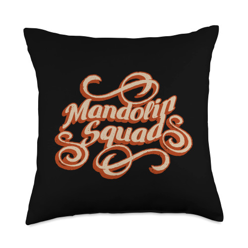 Mandolin Player Musician Music Notes Mandolin Squad Funny Musician Music Notes Throw Pillow, 18x18, Multicolor Mandolin Player Musician Music Notes Mandolin Squad Funny Musician Music Notes Throw Pillow, 18x18, Multicolor