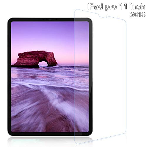 ShellBox Screen Protector for iPad Pro 11, Tempered Glass Screen Protector for iPad Pro 11-inch 2018 ShellBox Screen Protector for iPad Pro 11, Tempered Glass Screen Protector for iPad Pro 11-inch 2018