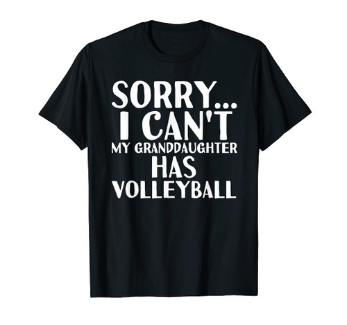Grandpa Grandma | My Granddaughter Has Volleyball T-Shirt
