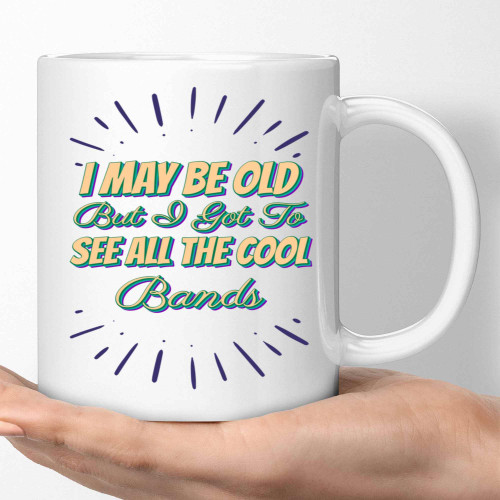 Cool Band Music - Ideal Gift for Music Lovers and Fans - 11 Oz White Ceramic Coffee Mug