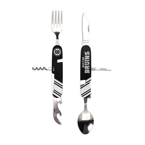 Sports Vault NHL Boston Bruins Utensil Multi Tool Sports Vault NHL Boston Bruins Utensil Multi Tool
