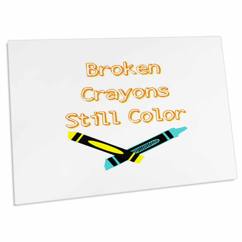 3dRose Image of Broken Crayons Still Color - Desk Pad Place Mats (dpd-313376-1) 3dRose Image of Broken Crayons Still Color - Desk Pad Place Mats (dpd-313376-1)
