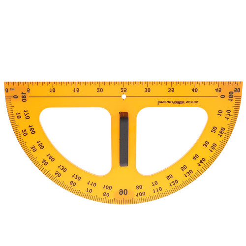 STOBOK Teacher Protractor for Whiteboard Magnetic Protractor Math Protractor Swing Arm Protractors 180 Degree Math Protractor for Dry Erase Board