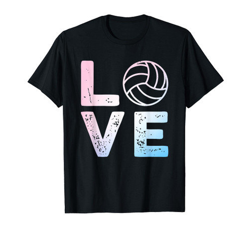 Funny Volleyball Design For Men Women Ball Volleyball Player T-Shirt