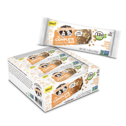 LENNY & LARRYS Peanut Butter Chocolate Chip Cookie-fied Bar, 1.59 OZ LENNY & LARRYS Peanut Butter Chocolate Chip Cookie-fied Bar, 1.59 OZ