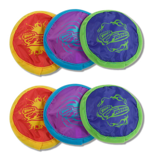 Wham-O Frisbee Mini Pocket Frisbee - 6 Pack (6 Pack (Blue + Green + Yellow)