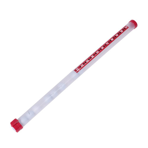 NW Golf Ball Picker Shag Tube - Plastic with Ball Release Retrievers Collector Grabber Picker Pick Up Sucker Tool (Red)