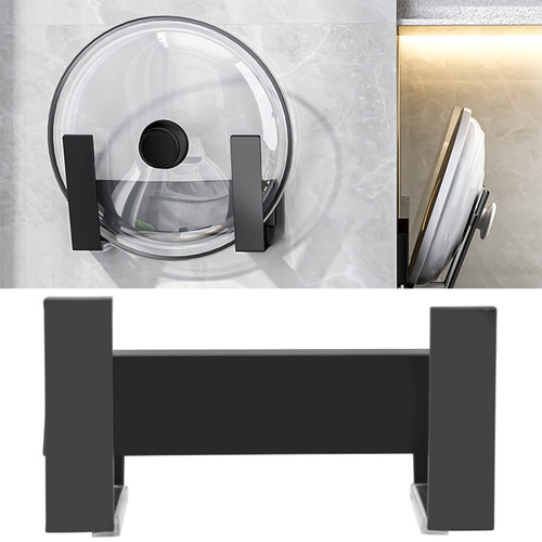 Stainless Steel Wall Mounted Pot Lid Holder,Organizer Cutting Board Storage Rack,Pot Lid Holder Slidable Wall Mount Chopping Board Storage Rack Multifunctional Kitchen Hanger Stainless Steel Wall Mounted Pot Lid Holder,Organizer Cutting Board Storage Rack,Pot Lid Holder Slidable Wall Mount Chopping Board Storage Rack Multifunctional Kitchen Hanger