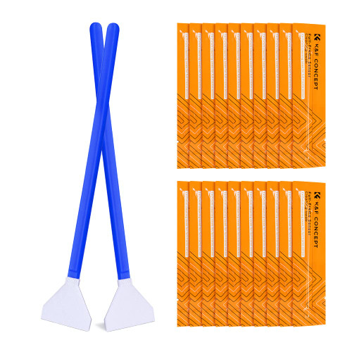 K&F Concept 20 Pack Full-Frame Sensors Cleaning Swabs, DSLR SLR Digital Camera Dry CCD CMOS Clean Swabs Compatible with Nikon Sony Canon DSLR Camera Sensor, 24mm x 20mm