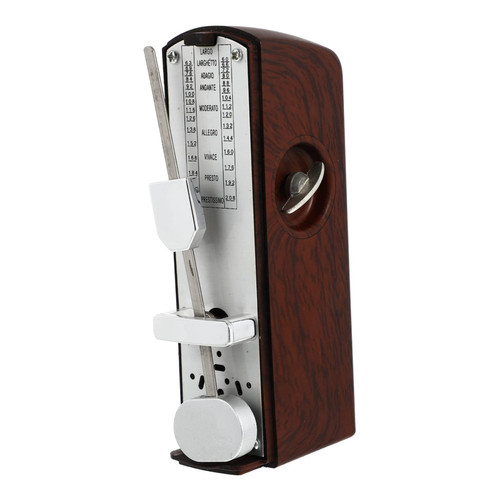 1Pc metronome metronome erhu instrument tuning metronome Piano Metronome guitar metronome ukulele metronome Universal Metronome musical instruments teak Multifunction sound Metal