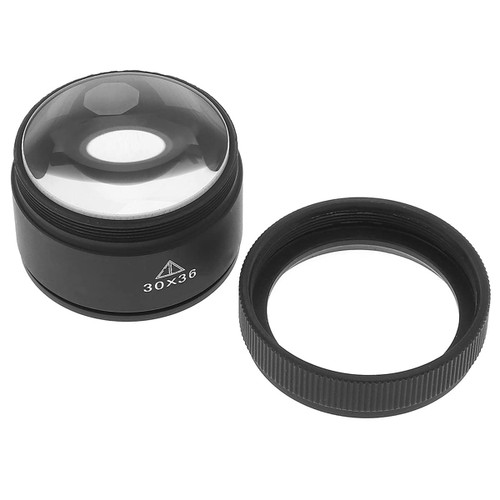 XuuSHA Microscope Accessories kit Slide Preparation camer 30X 36mm Magnifier Microscope Microscope Accessories