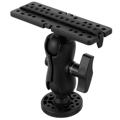 BESPORTBLE Ram Mount Fish Finder Mount Bracket Multifunctional Fish Finder Rack Platform for Fishing Boat Canoeing Kayak Ram Mount Braces