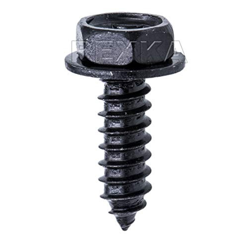 Rexka 30pcs Fender Liner Bumper Cover Splash Shield Screw MS452348 for Mitsubishi 3000GT, Diamante, Eclipse, Eclipse Cross, Galant, Lancer, Mirage, Montero, Outlander