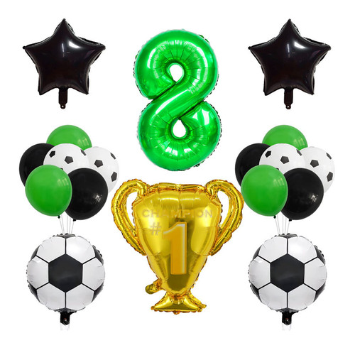 Soccer Champion Cup Balloon Set 8th Birthday Decoration Green Number 8 Foil Soccer Balloon Decoration Star Balloon 8th Birthday Party Bouquet Balloon for Children Boy Birthday Party Football Party Soccer Champion Cup Balloon Set 8th Birthday Decoration Green Number 8 Foil Soccer Balloon Decoration Star Balloon 8th Birthday Party Bouquet Balloon for Children Boy Birthday Party Football Party