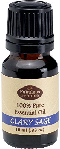 CLARY SAGE 100% Pure, Undiluted Essential Oil Therapeutic Grade - 10 ml. Great for Aromatherapy!