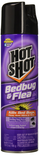 Hot Shot Bedbug & Flea Killer3 (Aerosol) (17.5 oz), pack of 1
