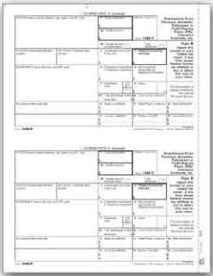 EGPChecks EGP IRS Approved 1099-R Laser Tax Form, Government Payments, Payer Copy D, Quantity 100 Recipients