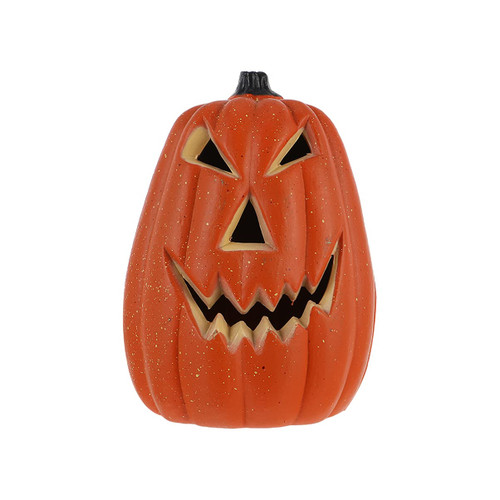 Lurrose Outdoor Fall Decor Halloween LED Pumpkin Lamp Pumpkin Lantern Battery Operated Lighted Pumpkin for Halloween Thanksgiving Decoration Halloween Decor