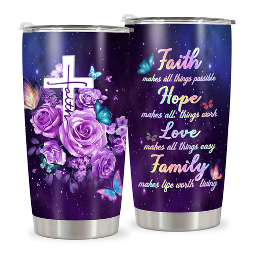 Christian Gifts For Women - 20 Oz Christian Tumbler - Inspirational Gifts For Women - Religious Gifts For Women - Birthday Gifts For Women Mom Friend Christian Gifts For Women - 20 Oz Christian Tumbler - Inspirational Gifts For Women - Religious Gifts For Women - Birthday Gifts For Women Mom Friend