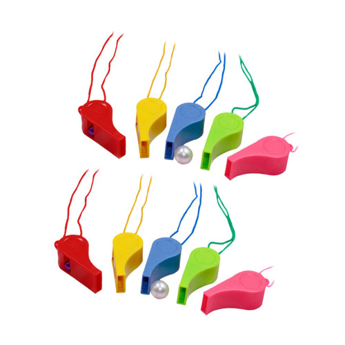 HANABASS 120 Pcs Whistling Whistles Random Color Sports Equipment Referee Whistle Sporting Goods Whistles Gift Cm Rope Kids Whistle Sports Whistle Cheerleading Whistle Toy Fan Child
