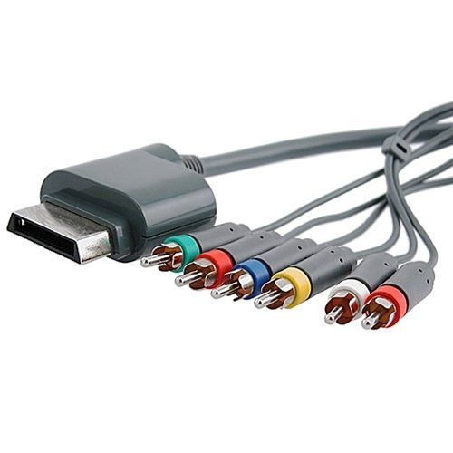 Mizar HDTV HD AV RCA Component Cable Cord For MICROSOFT Xbox 360 / XBOX 360 Slim
