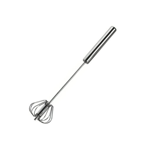 SEDLAV Semi-Automatic Egg Beater - Stainless Steel Manual Hand Mixer with Self-Turning Egg Stirrer for Effortless Whisking | Kitchen Egg Tools for Home Bakers