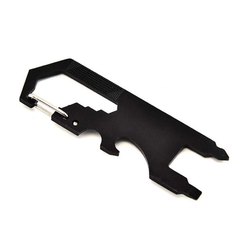 Multi-Tool Credit Card Tool, MoreChioce Outdoor Multifunctional EDC Keychain Opener Card Bottle Opener Keychain Cutter Wrench Measuring Ruler Screwdriver Flat Screwdriver
