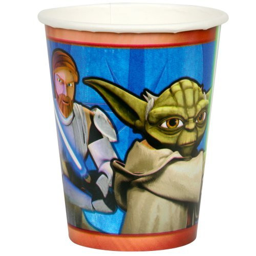 Hallmark Star Wars: The Clone Wars 9 oz Cups - 8 ct