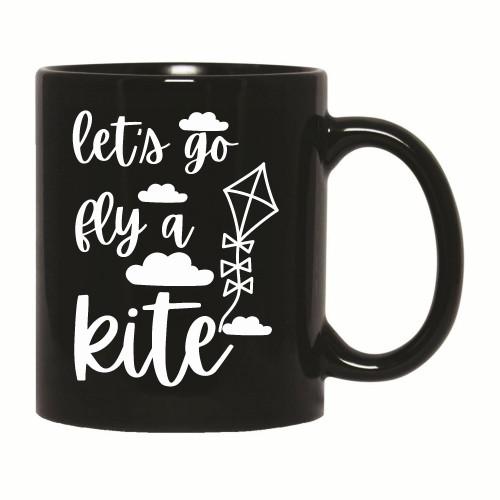 Kite Flyer Gifts for Beer Lovers Cute Kite Gift Ideas 11oz 15oz Black Coffee Mug