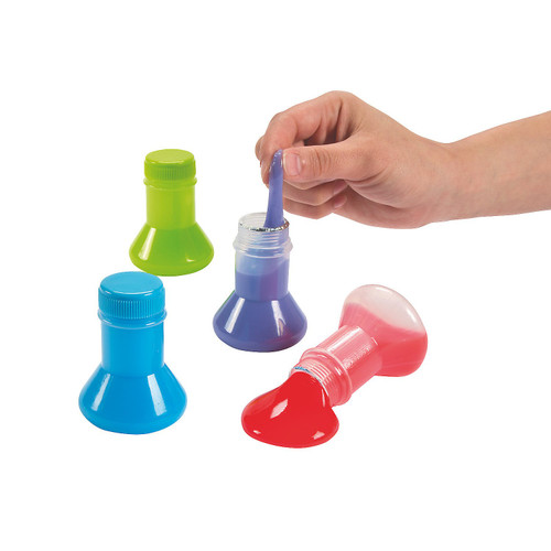 Fun Express - Science Party Slime for Birthday - Toys - Active Play - Dough & Putty & Slime Toys - Birthday - 12 Pieces