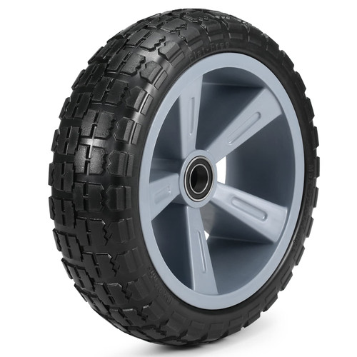 BAEXUE 10 Inches Puncture-Proof Kayak Trolley Tire Wheel for Kayak Canoe Trolley Cart Replacement Tire Wheel