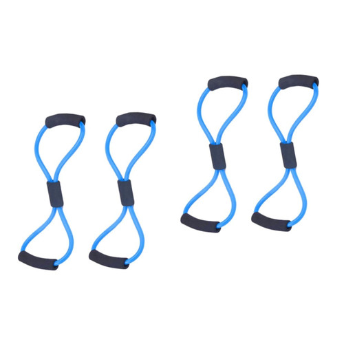 6 Pcs Chest Expander Pull Exerciser Chest Expander Resistance Cables Chest Expander Bands Chest Expander Spring Chest Expander Resistance Bands Elasticity Shoulder Strap