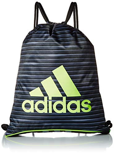 adidas Burst II Sackpack, Black Andreas/Black/Hi - Res Yellow/Onix, One Size